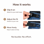 Buckle Free Belt